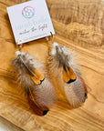 One-of-a-Kind Feather Earrings 2