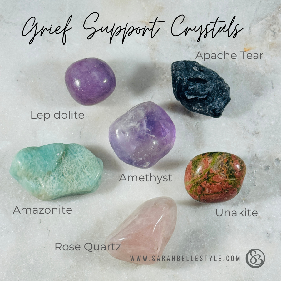 Grief Support Crystals Sarah Belle