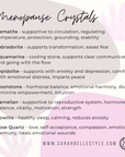 Menopause Crystals