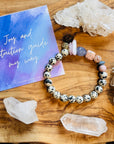 Sarah Belle Blossoming Heart Bracelet