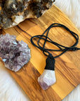 sarah belle handmade crystal talisman necklace