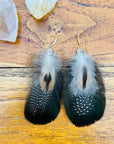 Sarah Belle Handmade Feather Earrings