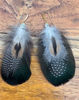 Sarah Belle Handmade Feather Earrings