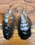 Sarah Belle Handmade Feather Earrings