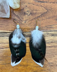 Sarah Belle Handmade Feather Earrings