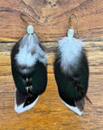 Sarah Belle Handmade Feather Earrings