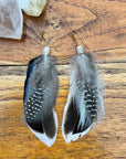 Sarah Belle Handmade Feather Earrings
