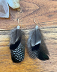 Sarah Belle Handmade Feather Earrings