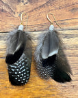 Sarah Belle Handmade Feather Earrings