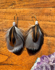Sarah Belle Handmade Feather Earrings