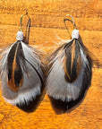 Sarah Belle Handmade Feather Earrings