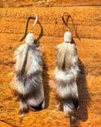 Sarah Belle Handmade Feather Earrings