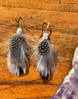 Sarah Belle Handmade Feather Earrings