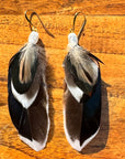 Sarah Belle Handmade Feather Earrings
