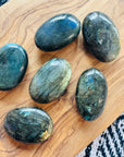 Sarah Belle Labradorite Palm Stones