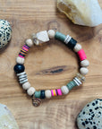 sarah belle live happy stacking bracelet