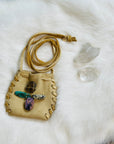 sarah belle handmade medicine bag with four directions