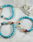 Sacred Expression handmade gemstone bracelet from Sarah Belle