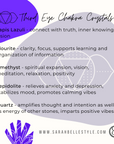 top five crystals for balancing third eye chakra