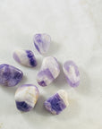 banded chevron amethyst