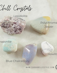 Healing crystals for reducing anxiety