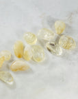 Tumbled citrine for abundance