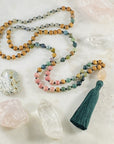 Compassion mala for spiritual practice and meditation by Sarah Belle