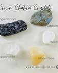 top five crystals for crown chakra balance