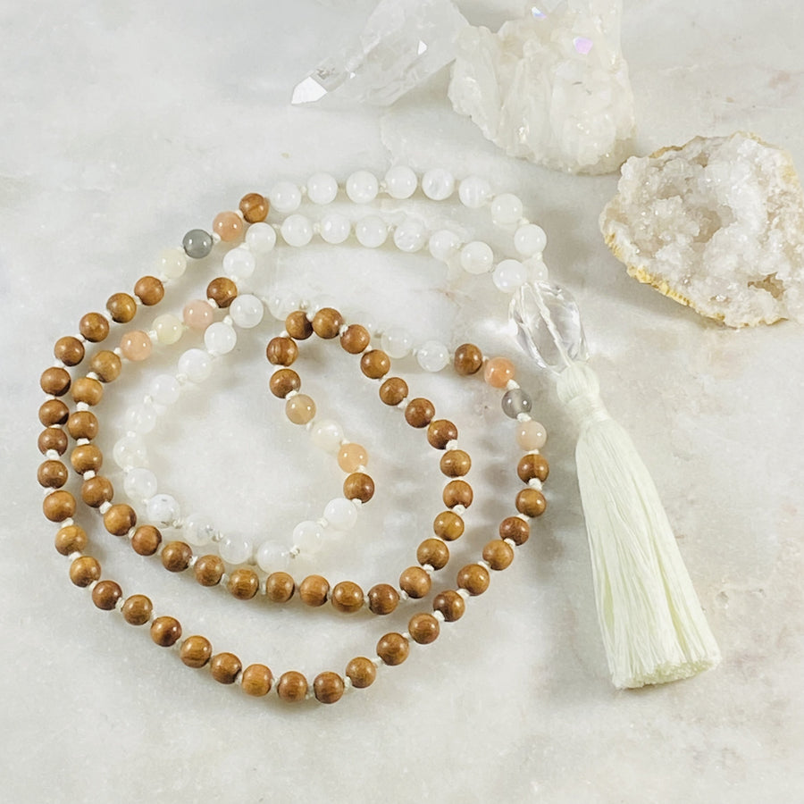 Higher Consciousness Mala for mantra meditation by Sarah Belle