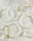 Handmade intuition stacking bracelet