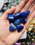 Lapis lazuli for third eye chakra by Sarah Belle
