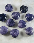 lepidolite heart from sarah belle