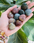 ocean jasper heart for calming and relaxation from sarah belle