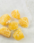 Orange calcite for sacral and solar plexus chakras