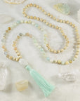 Peace mala for yoga practice by Sarah Belle