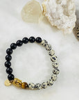 Handmade healing gemstone bracelet for energetic protection