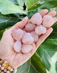 rose quartz heart for the heart chakra from sarah belle