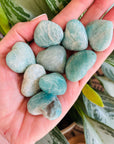 sarah belle amazonite heart