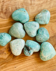 sarah belle amazonite heart for peace and calm