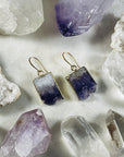 crystal jewelry from sarah belle amethyst earrings