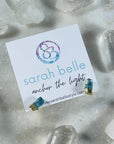 sarah belle aquamarine studs