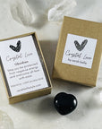 sarah belle crystal love gift with obsidian for root chakra