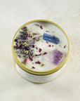 high frequency crystal candle from sarah belle