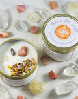 Sarah Belle Anchor the Light Crystal Candle for Empowerd Living