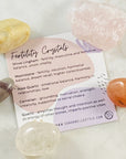 Healing crystal energy for fertility
