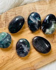 sarah belle rainbow flourite palm stone