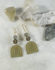 Sarah Belle handmade crystal energy earrings