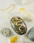 Handmade kundalini shakti necklace