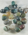 Moss Agate Tumbled Stone