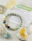 New Beginnings Gemstone Bracelet Handmade by Sarah Belle